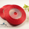 1 Roll Pita Satin 3/8 ” atau 1 cm Merah PT20