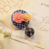 Nomea Rose Button Brooch-18